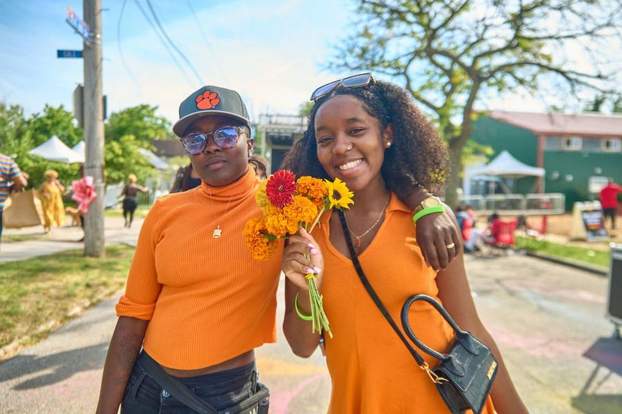 Arts and urban agriculture are the focus of Fresh Fest held every second Saturday in September in Cleveland’s Kinsman neighborhood.